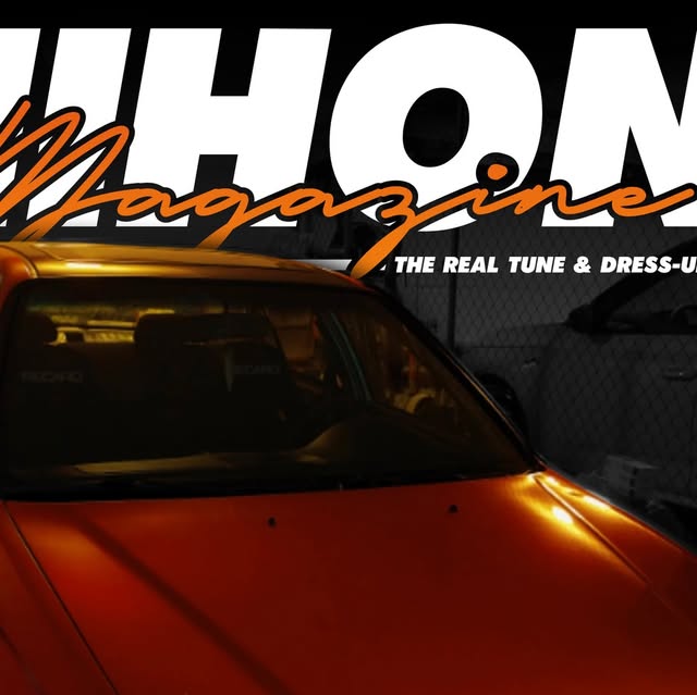 Orangefarbener Honda Civic EK4 von Alen Serifi